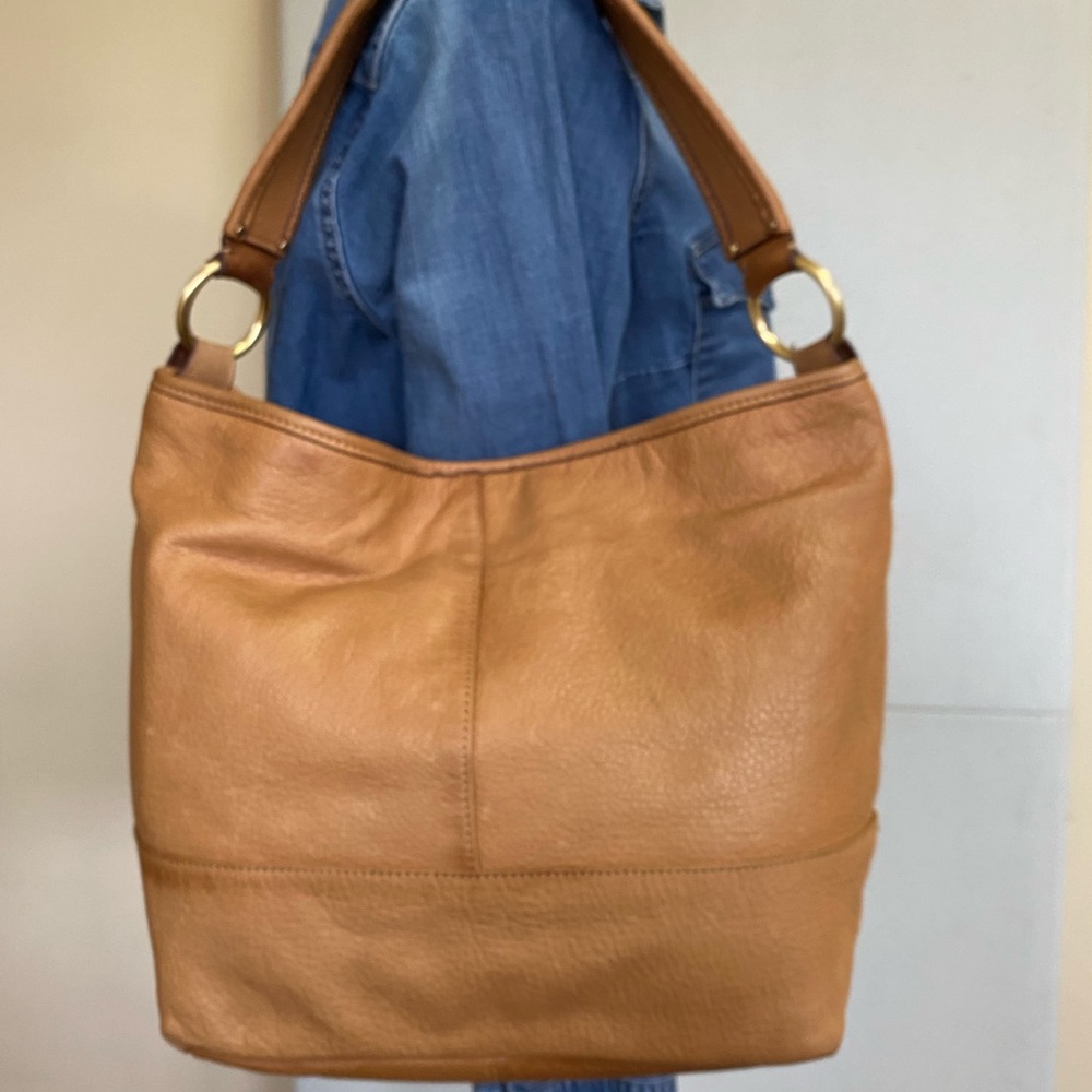 Vintage Liz Claiborne Soft Leather Shoulder Bag